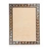 Jay Strongwater Mosaic Pyramid 5" X 7" Frame - Mixed Metal