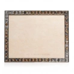 Jay Strongwater FRAMES Vertex Pyramid 8" X 10" Frame - Mixed Metal