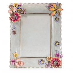 Jay Strongwater Ainsley Flower Bouquet 5"x7" Frame - Flora